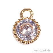 Artikelbild des Artikels “Mini-Strassanhänger mit goldenem Metall - Rund, 2 Stück “