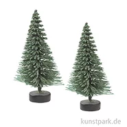 Artikelbild des Artikels “Mini-Tanne, Grün, ca. 5 cm, 2 Stück “