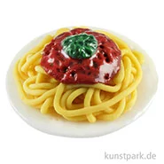 Artikelbild des Artikels “Mini Teller mit Spaghetti, 2,7 x 1 cm “