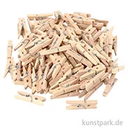 Artikelbild des Artikels “Mini-Wäscheklammern aus Holz, 30x3 mm, 100 Stück “