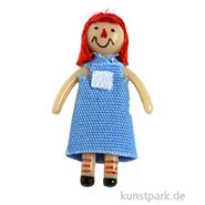 Artikelbild des Artikels “Miniatur Baby Puppe, Blau, 3,4 x 1,9 cm “