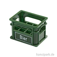 Artikelbild des Artikels “Miniatur Bierkasten für 12 Flaschen, Grün, 3,5 x 2,5 x 2,5 cm “