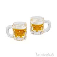 Artikelbild des Artikels “Miniatur Bierkrug, 2 Stück, 1,5 x 1,4 cm “