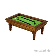 Artikelbild des Artikels “Miniatur Billardtisch, Holz, Nussbaum, 16,5 x 6,5 x 9 cm “