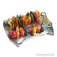 Artikelbild des Artikels “Miniatur Blech mit 2 Grillspießen, 2,5 cm “