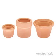 Artikelbild des Artikels “Miniatur Blumentöpfe, 3-teilig “