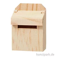 Artikelbild des Artikels “Miniatur Briefkasten, Holz, Natur, 5 x 3,5 x 2 cm “