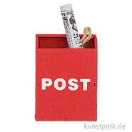 Artikelbild des Artikels “Miniatur Briefkasten mit Zeitung, 5 x 3,5 x 1,8 cm “
