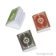Artikelbild des Artikels “Miniatur Bücher, 1,6 x 2,1 cm, 3 Stück “
