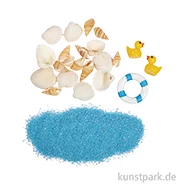 Artikelbild des Artikels “Miniatur Deko Set, Strand, Muscheln + Sand “