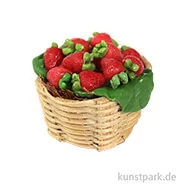 Artikelbild des Artikels “Miniatur Erdbeerkorb, Durchmesser 2,5 cm “
