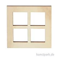 Artikelbild des Artikels “Miniatur Fenster, Holz, 7 x 7 cm, 3 Stück “