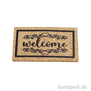 Artikelbild des Artikels “Miniatur Fußmatte, Kork, 2 Stück, 5,5 x 3,5 cm “