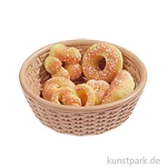 Artikelbild des Artikels “Miniatur Gebäck-Korb, 7-teilig, 4,5 x 1,5 cm “