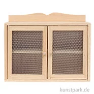 Artikelbild des Artikels “Miniatur Hängeschrank mit Gitter, Natur, 10 x 3,5 x 7 cm “