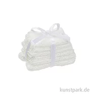Artikelbild des Artikels “Miniatur Handtuch Set, Weiß, 3,5 x 2,5 x 3 cm “