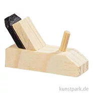 Artikelbild des Artikels “Miniatur Holz-Hobel, 3,1 x 1 x 2 cm “
