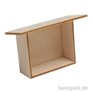 Artikelbild des Artikels “Miniatur Holzkrippe, 4 x 2 x 3 cm “