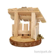 Artikelbild des Artikels “Miniatur Holzstall, 8 x 9 cm “