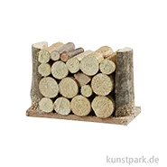 Artikelbild des Artikels “Miniatur Holzstoß, Natur, 6 cm “