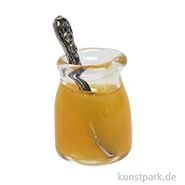 Artikelbild des Artikels “Miniatur Honigglas mit Löffel, 1 x 1,3 cm “