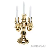 Artikelbild des Artikels “Miniatur Kerzenständer mit Kerzen, 5-teilig, 3,5 x 5,5 cm “