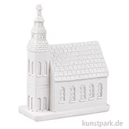 Artikelbild des Artikels “Miniatur Kirche, Weiß, 6 x 2,5 x 8 cm “