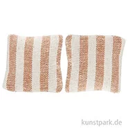 Artikelbild des Artikels “Miniatur Kissen, Beige gestreift, 2,8 x 2,8 cm, 2 Stück “