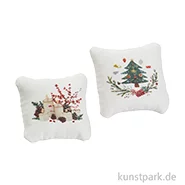 Artikelbild des Artikels “Miniatur Kissen Weihnachtlich, 2 Stück, 4 cm “