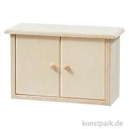 Artikelbild des Artikels “Miniatur Kommode, Holz, Natur, 8,5 x 3,5 x 5,6 cm “