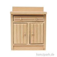 Artikelbild des Artikels “Miniatur Küchenelement, Naturholz, 7,5 x 9 x 5 cm “