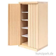 Artikelbild des Artikels “Miniatur Kühlschrank, Naturholz, 6,5 x 13 x 5,5 cm “
