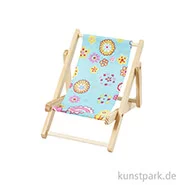 Artikelbild des Artikels “Miniatur-Liegestuhl Strandparty - Blau, 15 cm “