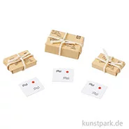 Artikelbild des Artikels “Miniatur Päckchen + Briefe, Braun-Weiß, 15-30 mm, 6 Stück “