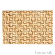 Artikelbild des Artikels “Miniatur Parkett Karomuster PVC, 27 x 18 cm “