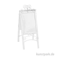 Artikelbild des Artikels “Miniatur-Schild aus Metall, 11 cm Weiß“