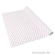 Artikelbild des Artikels “Miniatur Tapete mit Lilien, Rosa Weiß, 50 x 30 cm “