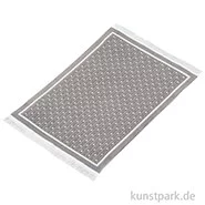 Artikelbild des Artikels “Miniatur Teppich, Grau, 10 x 15 cm “