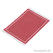 Artikelbild des Artikels “Miniatur Teppich, Rot, 10 x 15 cm “