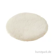 Artikelbild des Artikels “Miniatur Teppich Rund, Creme, 12 cm “