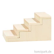 Artikelbild des Artikels “Miniatur Treppe, Holz, Natur, 10,3 x 7 x 5,5 cm “