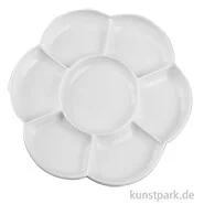 Artikelbild des Artikels “Mischpalette mit 7 Vertiefungen, Blütenform, 17 cm “