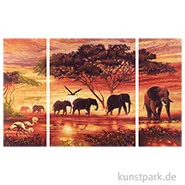 Artikelbild des Artikels “Schipper Malen nach Zahlen, Afrika Elefantenkarawane “