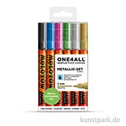 Artikelbild des Artikels “Molotow ONE4ALL Marker - 127HS Metallic-Kit 6er “