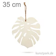 Artikelbild des Artikels “Monstera Blatt aus Holz mit Aufhänger 35 cm“