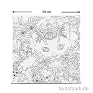 Artikelbild des Artikels “Motiv-Keilrahmen Katze, 30x30 cm “