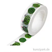 Artikelbild des Artikels “Motiv-Klebeband Washi-Tape - Cactus Family, 15 mm, 10 m Rolle “
