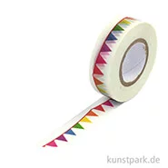 Artikelbild des Artikels “Motiv-Klebeband Washi Tape - Party Wimpel, 15 mm, Rolle 15m “