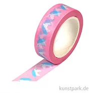 Artikelbild des Artikels “Motiv-Klebeband Washi-Tape - Unicorn, 15 mm, 10 m Rolle “