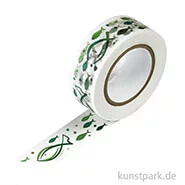 Artikelbild des Artikels “Motiv-Klebeband Washitape - Fisch grün, 15 mm, 10 m Rolle “